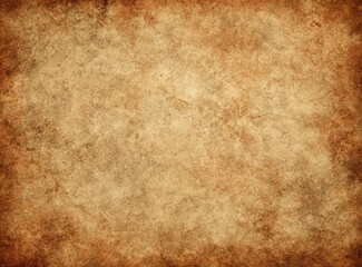 Obraz premium Aged, textured paper surface with various shades of brown