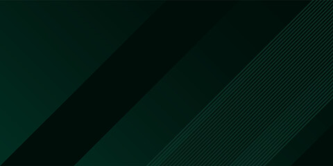 Fototapeta premium banner background. full color, green and black gradations, abstract memphis