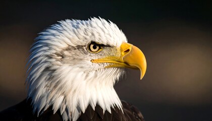 Obraz premium Close-up eagle portrait