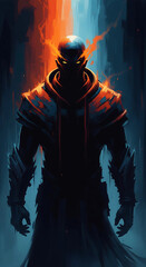 Rising from the flames