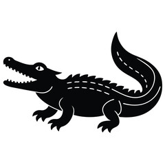 crocodile vector icon