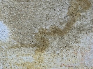 a textured, beige-colored concrete or stucco wall