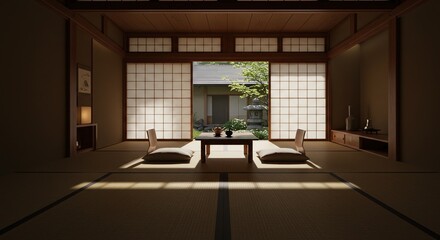 interior of a hotel room