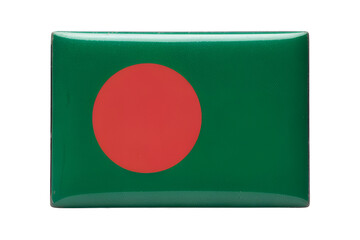 Bangladesh flag&nbsp;emblem badge&nbsp;emblem on a glossy surface, vibrant colors representing national pride and identity