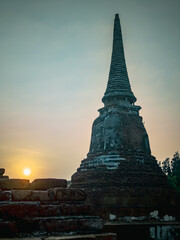 Fototapeta premium タイのアユタヤ遺跡