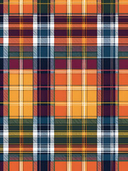 Pixel background vector design. Modern seamless pattern plaid. Square texture fabric. Tartan scottish textile. Beauty color madras ornament.