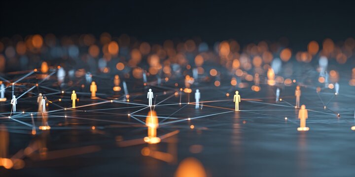 Interconnectedness A Visual Representation of Human Connection in the Modern World