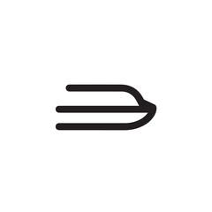 Boat Icon Symbol Black and White Illustration Nautical Ship Sail Marine Ocean Travel Vector