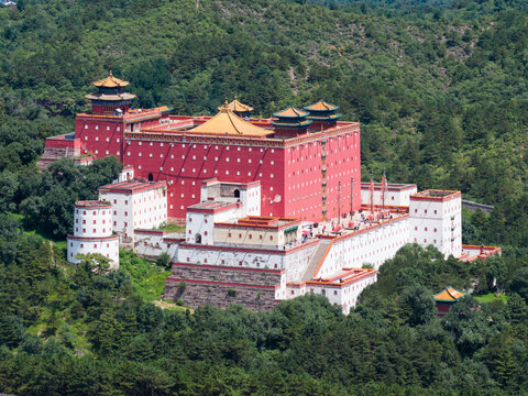 The Putuozongsheng Temple or Little Potala Temple in Chengde, Hebei, China