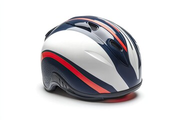 bicycle helmet isolated on white