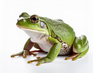 frog isolated on white background