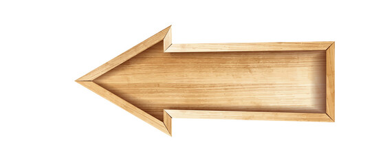arrow wooden board isolated texture background png
