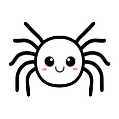 Spooky but sweet! This cute spider vector is perfect for Halloween designs, greeting cards, and seasonal decorations. A must-have for your festive collection!