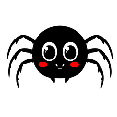 Spooky but sweet! This cute spider vector is perfect for Halloween designs, greeting cards, and seasonal decorations. A must-have for your festive collection!