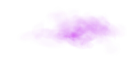 Soft Purple Smoke Trail. Realistic Misty Effect for Atmospheric Design, Visual Overlays, or Abstract Digital Art Projects