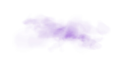 Soft Purple Smoke Trail. Realistic Misty Effect for Atmospheric Design, Visual Overlays, or Abstract Digital Art Projects