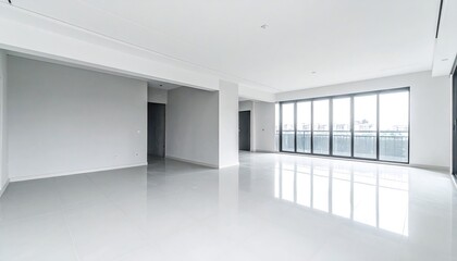Obraz premium Empty modern apartment interior