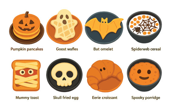 Creative halloween breakfast ideas featuring spooky-themed foods for festive mornings