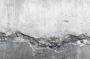 Obraz premium Weathered concrete wall with cracks