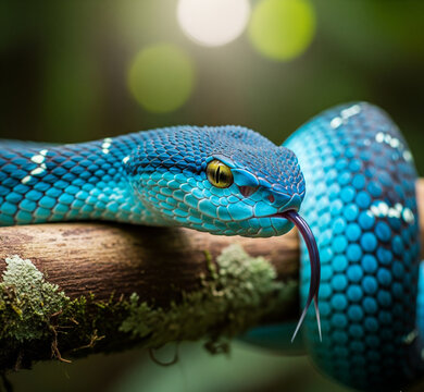 snake in the garden