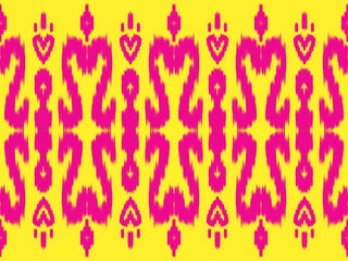 Uzbekistan ikat pattern. Uzbekistan ikat abstract ethnic design. Uzbekistan pattern design for background, wallpaper, textile, art, clothing, wrapping paper, Uzbek style, Uzbek fabric