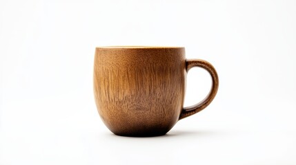 Elegant Wooden Coffee Mug with a smooth finish that enhances its aesthetic appeal and function