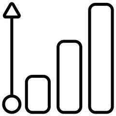 Growth Outline Icon