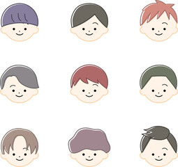 色々な男の子
