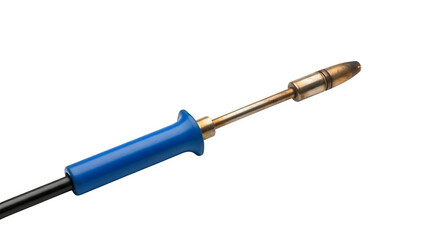 Soldering Iron Closeup.