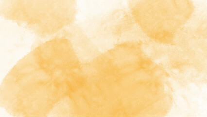 Orange watercolor background with copy space. vector