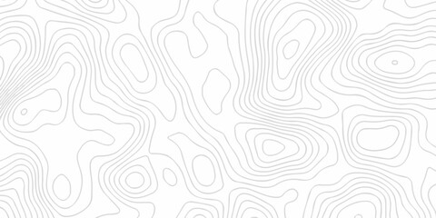geometric grid outline curve counter map and wavy topography relief discovery area white, black line texture background.
