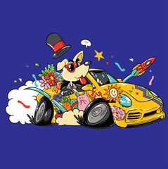 Editable artwork tshirt design