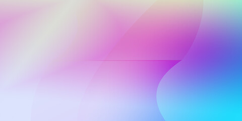 Abstract illustration background of curved waves in a pink gradient.