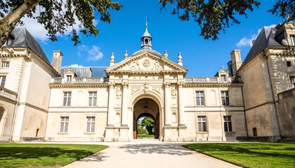 Obraz premium European Chateau Exterior