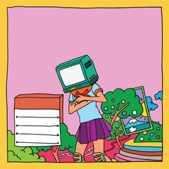 Editable artwork tshirt design