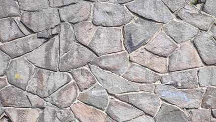 Natural stone texture for a sturdy wall for background and wallpaper