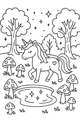 horse coloring page 6.eps