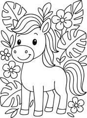 horse coloring page 22 [Converted].eps