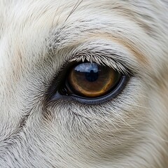 Close-up of a dog's eye
