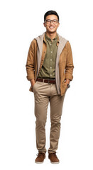 Fototapeta premium Confident Young Man in Casual Business Attire