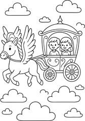 horse coloring page 42.eps