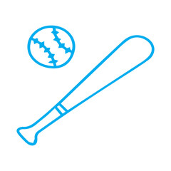 Baseball Bat and Ball