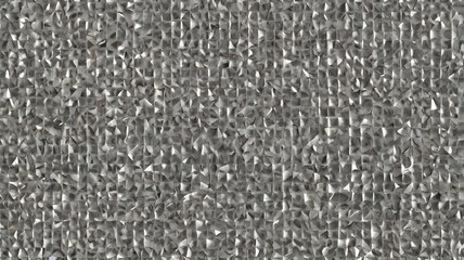 Silver glitter mosaic reflective background texture