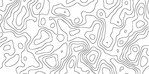 seamless pattern with abstract shapes.Abstract lines background. Contour maps. Vector illustration. The stylized height of the topographic map contour in lines and contours isolated on transparent.
