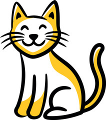 yellow cat