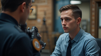 Profiling a serial offender, detectives work with a psychologist to understand behavioral patterns and anticipate their next crime, aiming to prevent further harm.