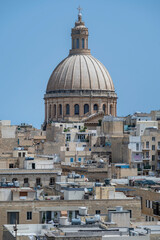 Valletta, Malta - Dome of the Basilica of Our Lady of Mount Carmel. © Tomasz Warszewski