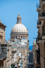 Valletta, Malta - Dome of the Basilica of Our Lady of Mount Carmel. © Tomasz Warszewski
