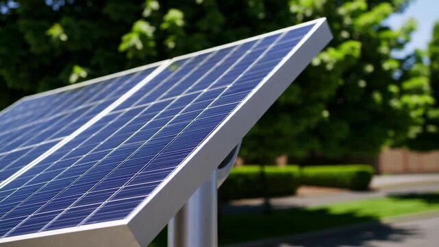 Solar powered voltaic street lighting system
