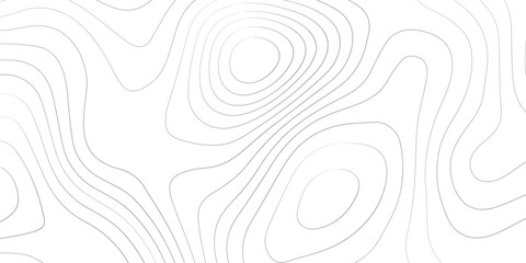 Topographic contour abstract design with modern elevation mapping white background paper texture and geographic mapping artwork
